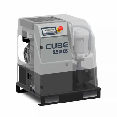 Kompresor śrubowy FINI CUBE SD 5.5-10 z osuszaczem ziębniczym