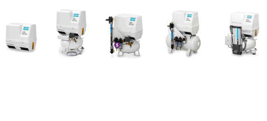 kompresor bezolejowy Atlas Copco LFX Dental