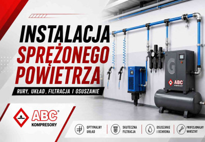 Instalacja sprężonego powietrza w warsztacie - z czego zrobić i jakie rury.