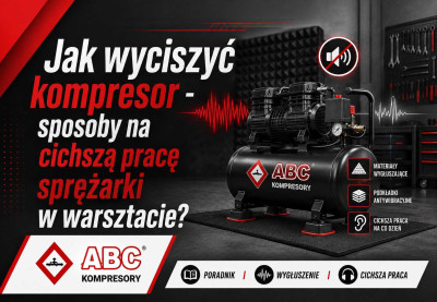 Jak wyciszyć kompresor - sposoby na cichszą pracę sprężarki w warsztacie?